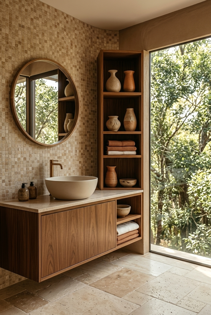 small bathroom storage ideas with...