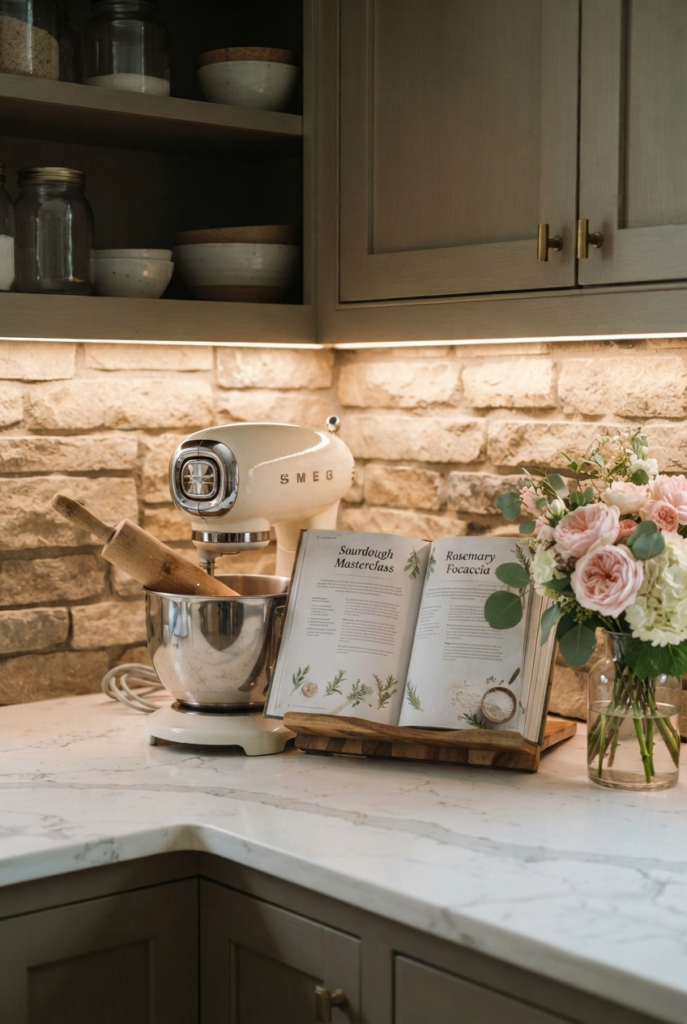 kitchen counter decor ideas with...